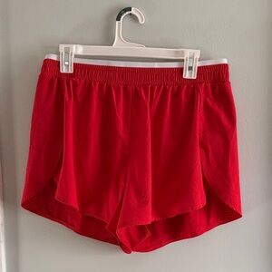All in Motion Red Women's Athletic Shorts